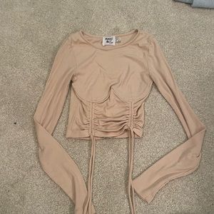 Princess Polly beige top